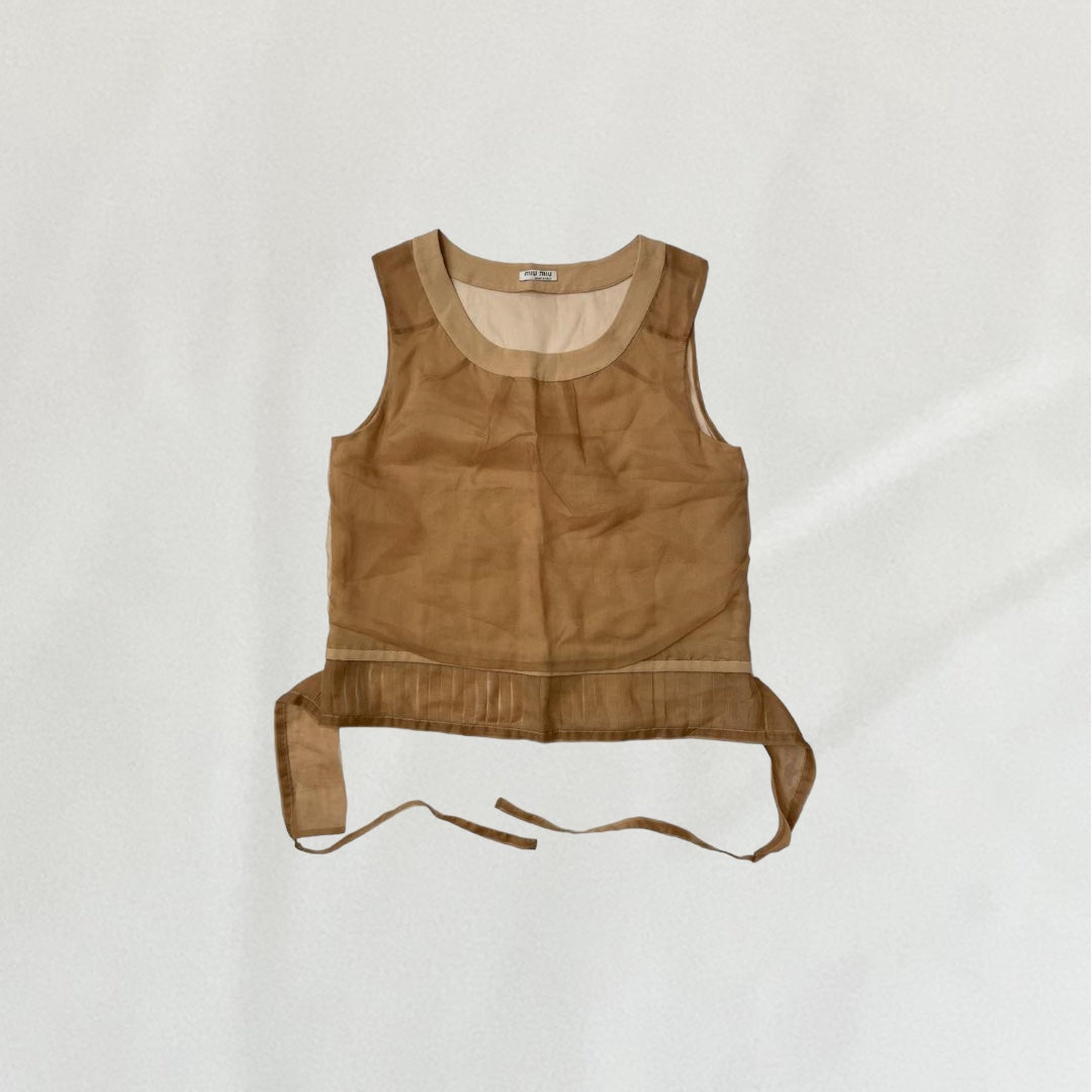 Miu miu outlet vest