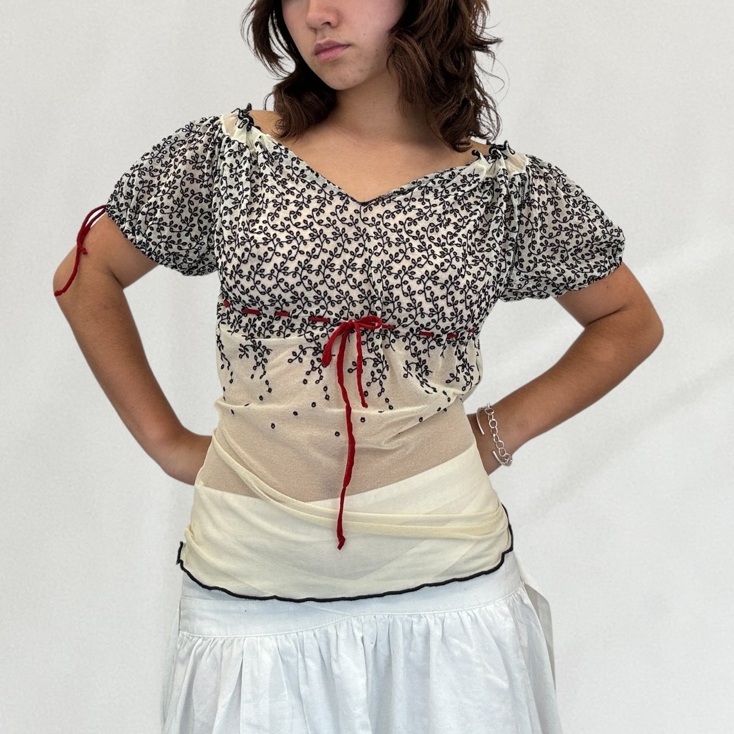 Jean-Paul Gaultier milkmaid top