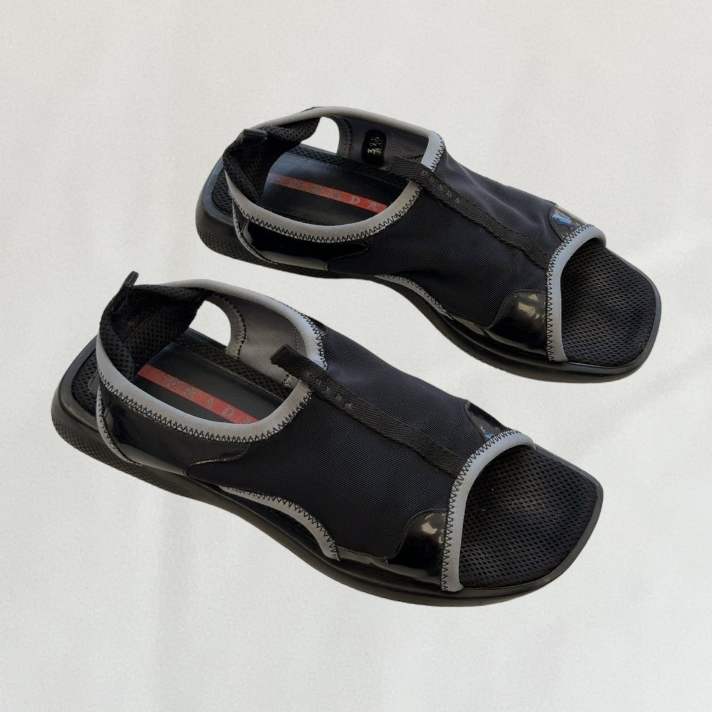 Prada slip on shoes