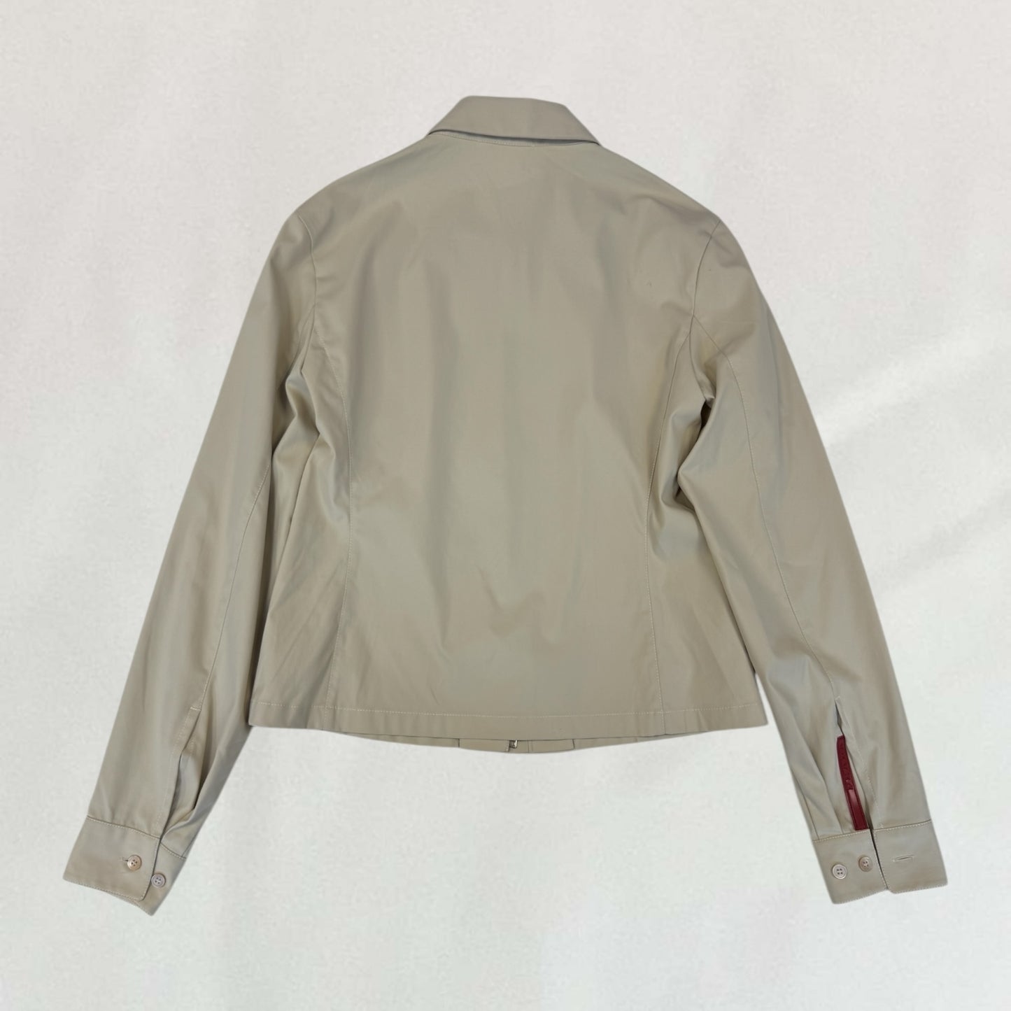 Prada zip up shirt