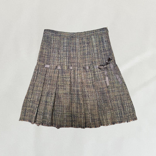 Moschino tweed skirt