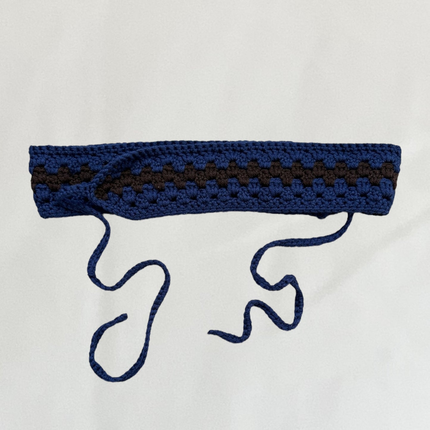 Miu Miu crochet wrap belt