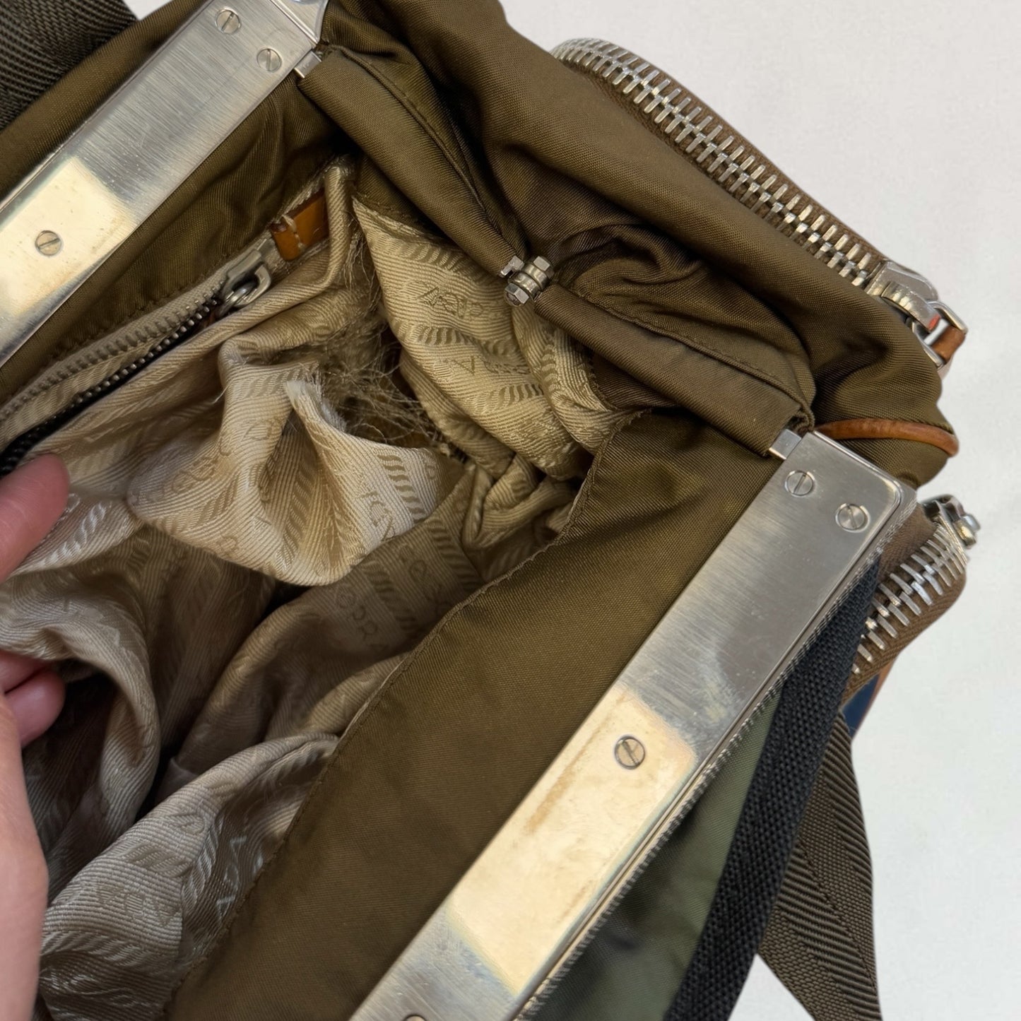 Prada cargo bag