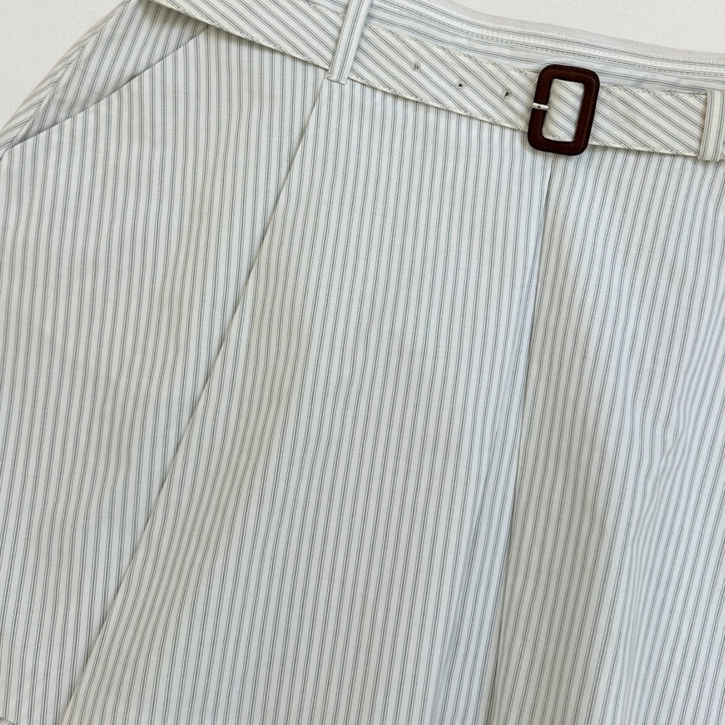 Prada striped mini skirt