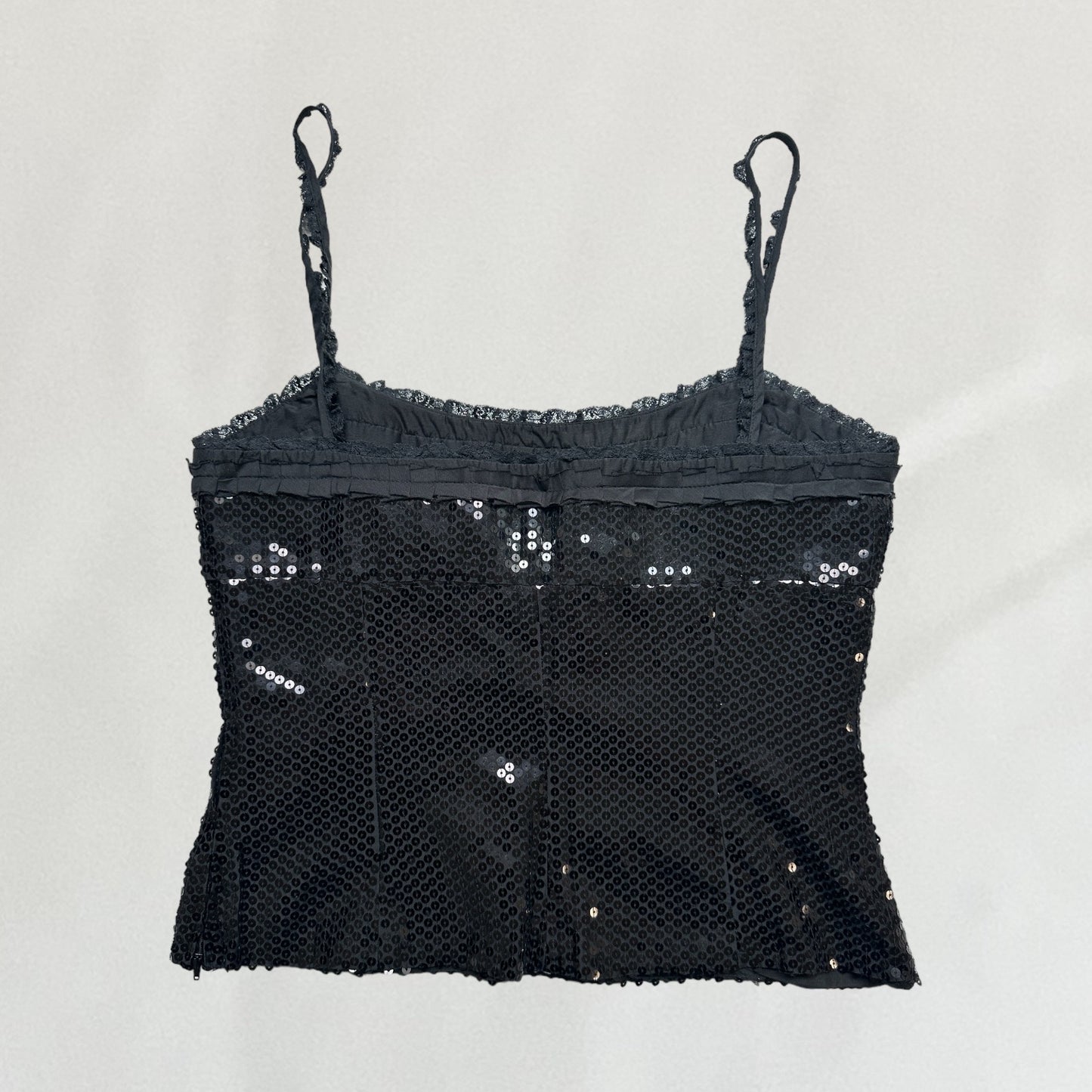 Miu Miu sequin cami top