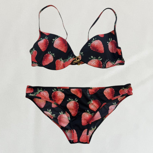 Roberto Cavalli strawberry bikini