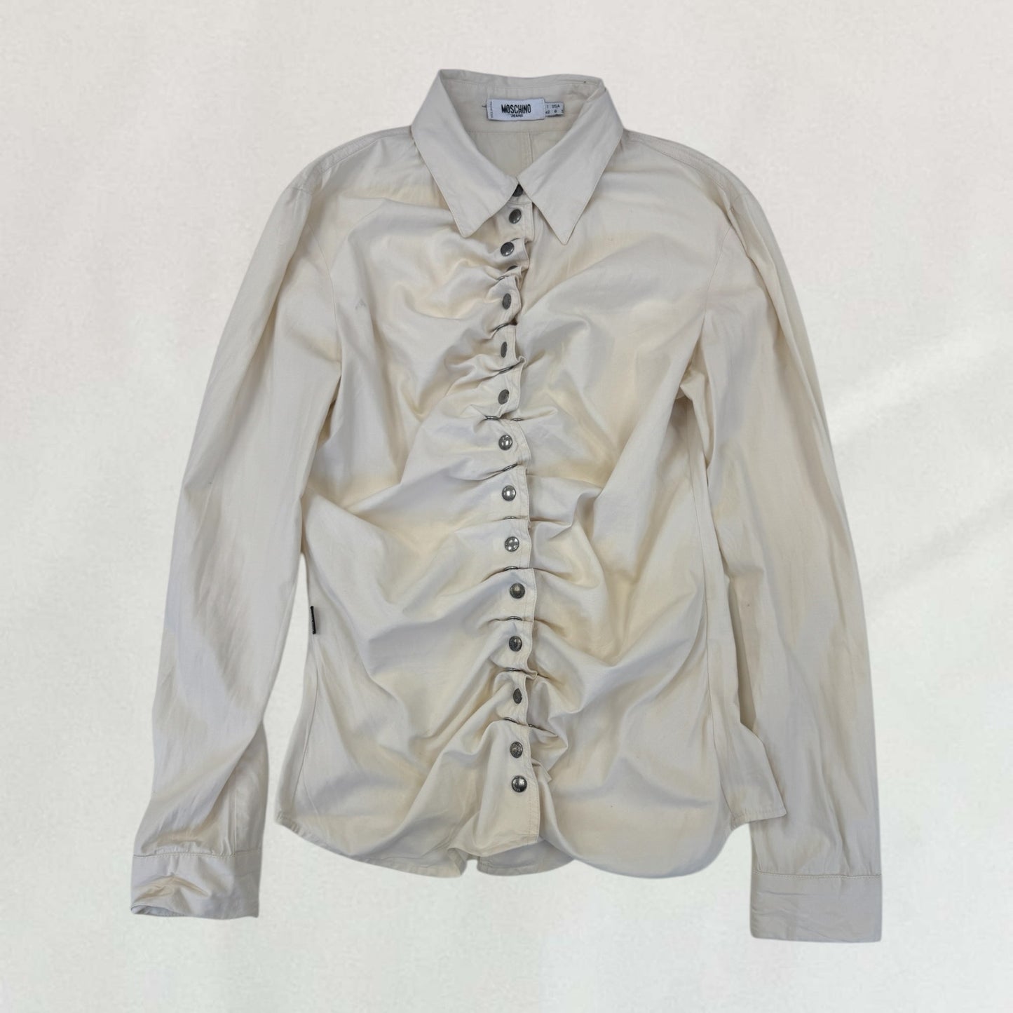 Moschino ruched shirt