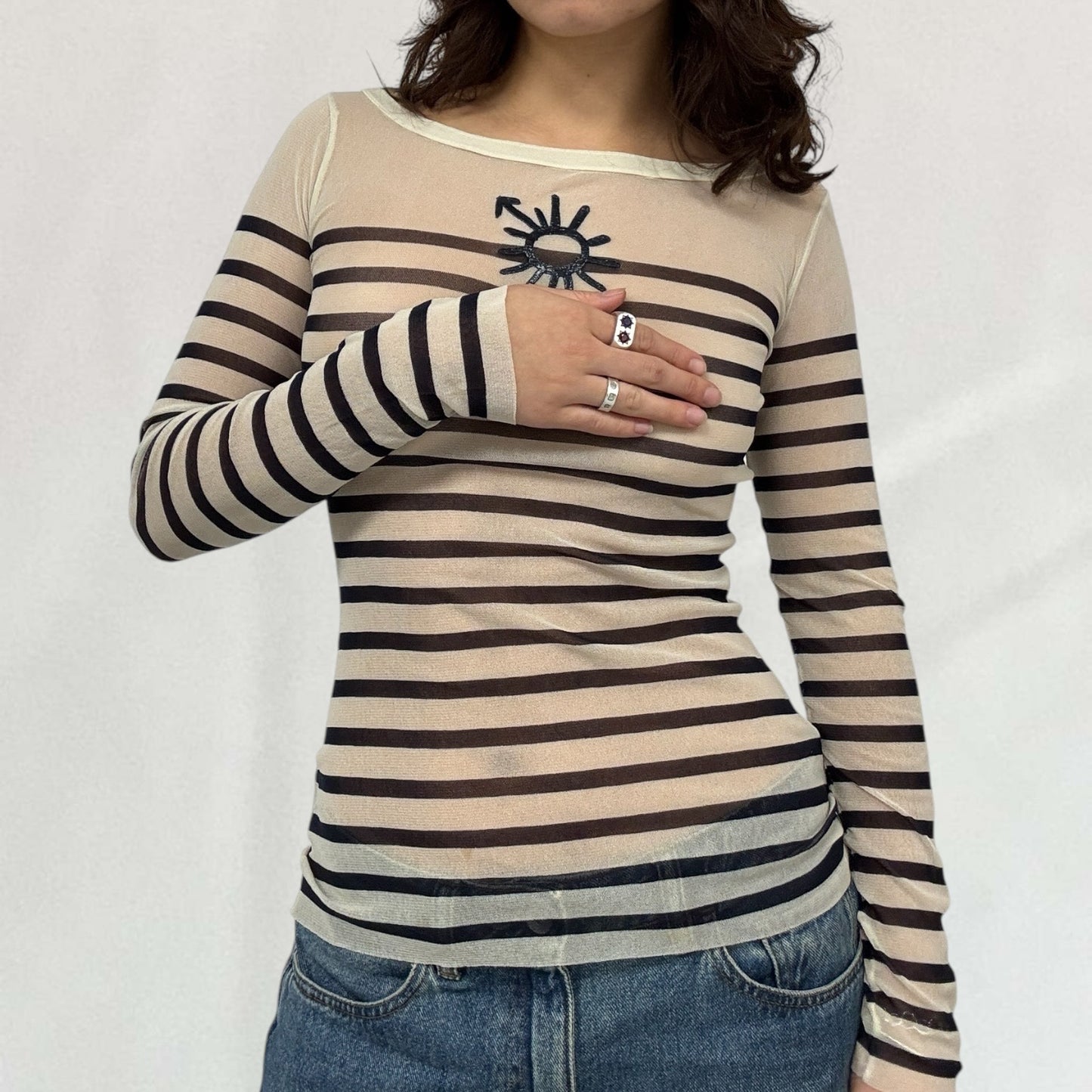 Jean-Paul Gaultier striped top