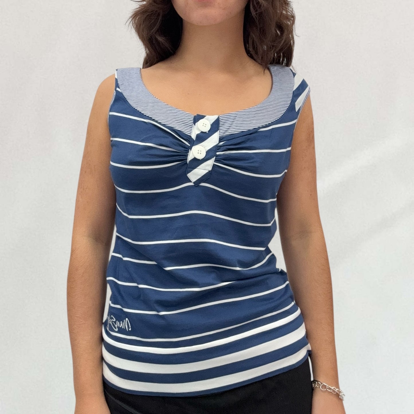 Miss Sixty striped vest top