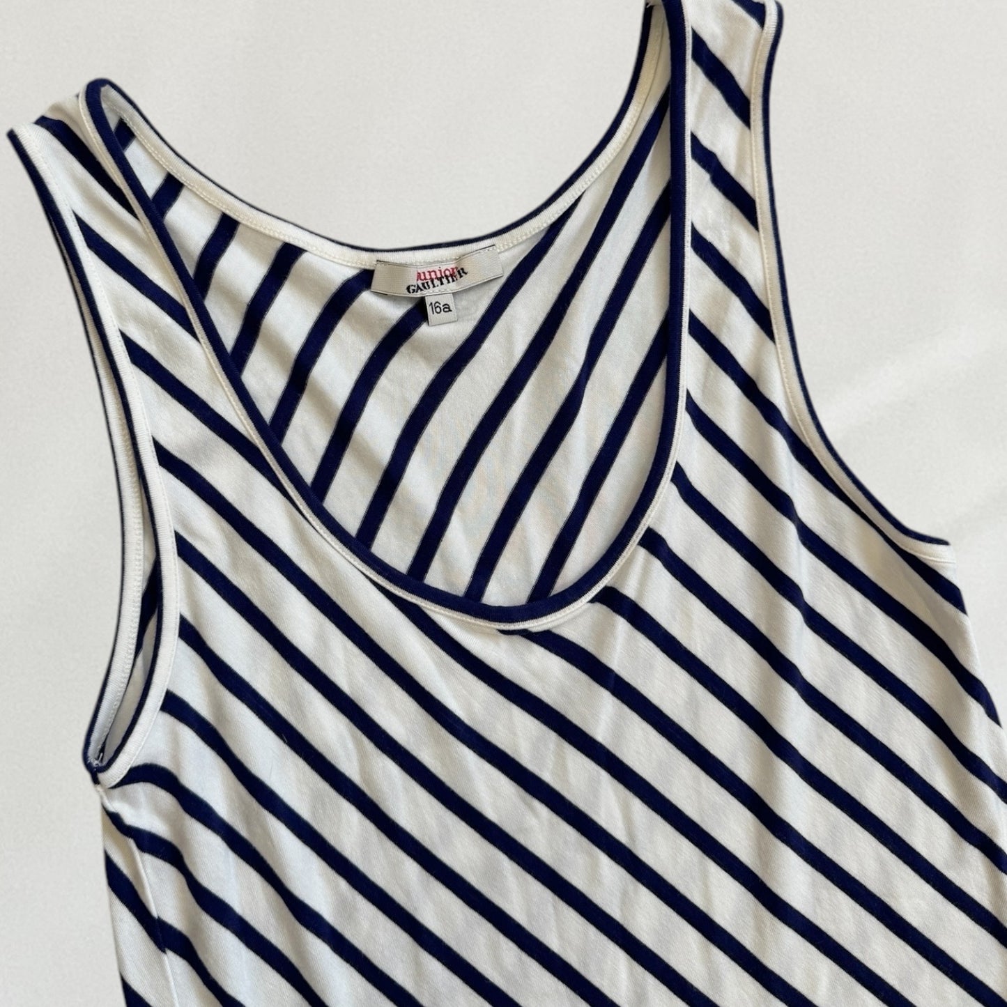 Jean-Paul Gaultier striped mini dress