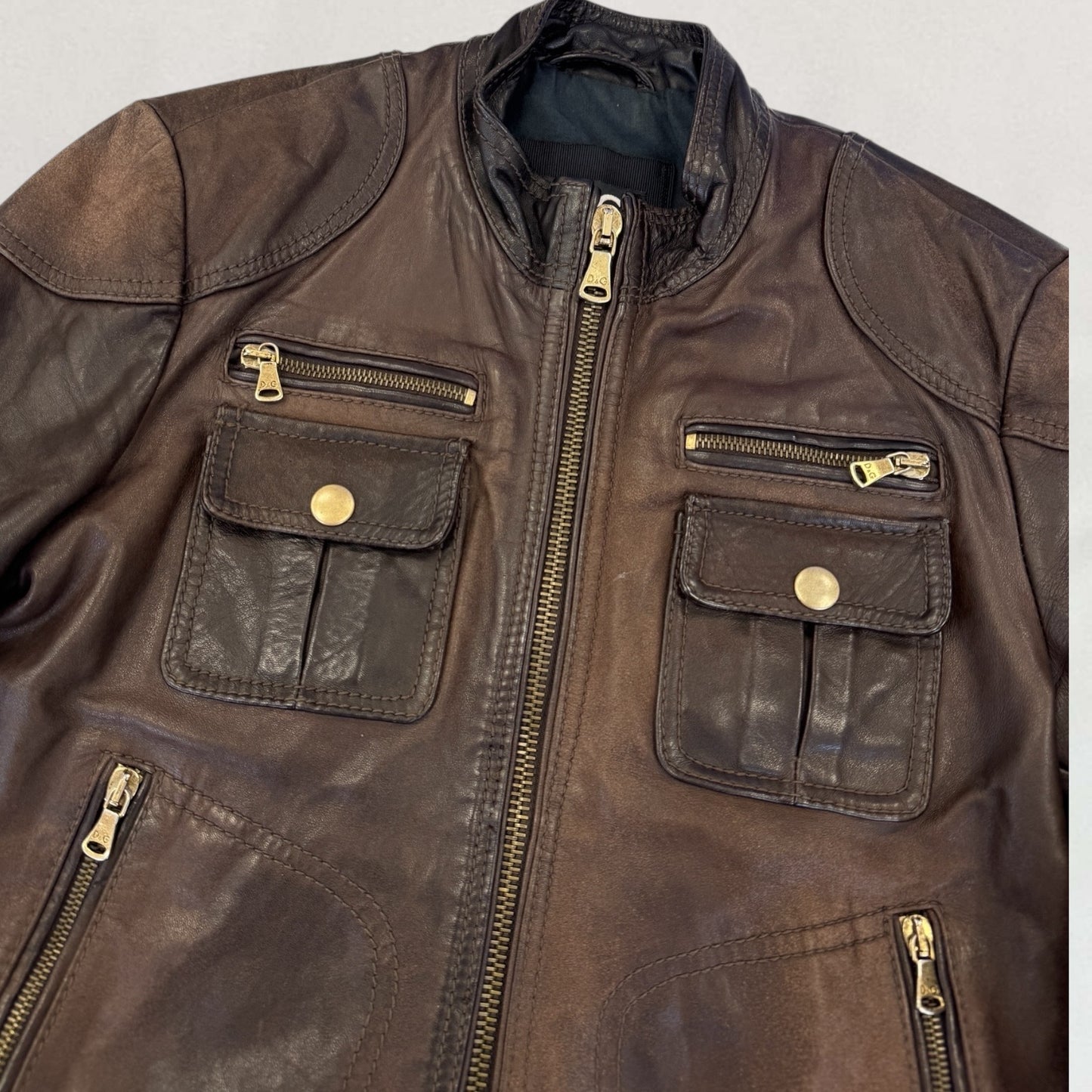 Dolce & Gabbana leather jacket