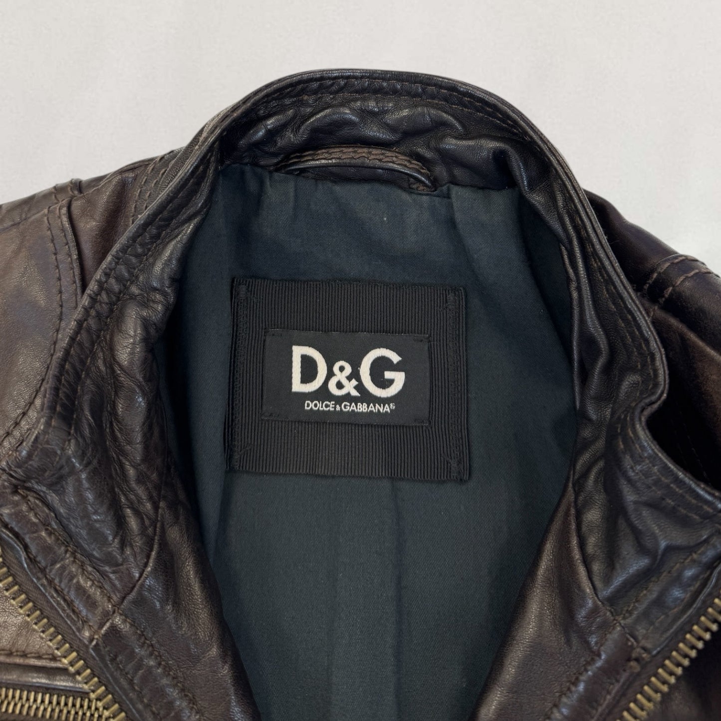 Dolce & Gabbana leather jacket