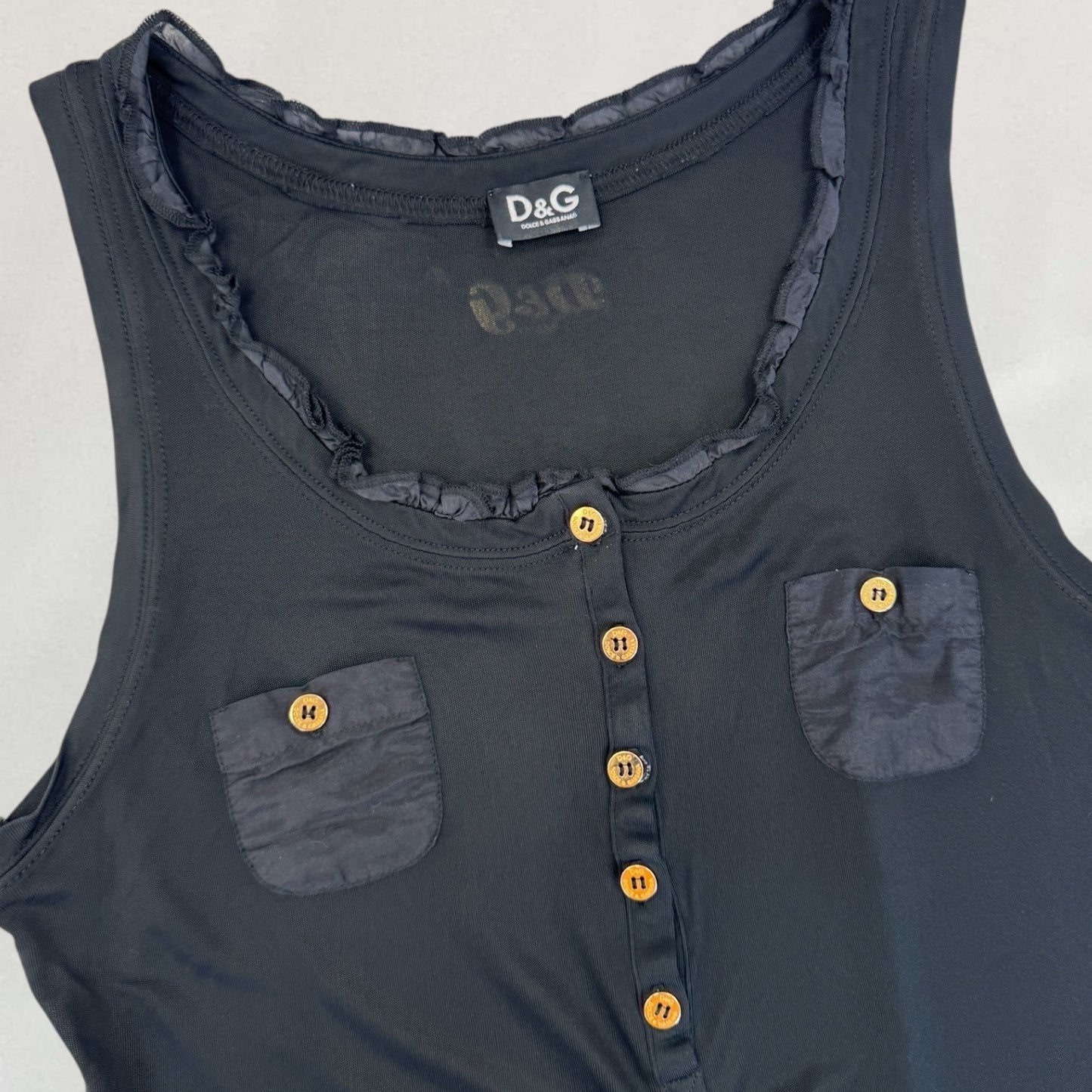 Dolce & Gabbana pocket tank