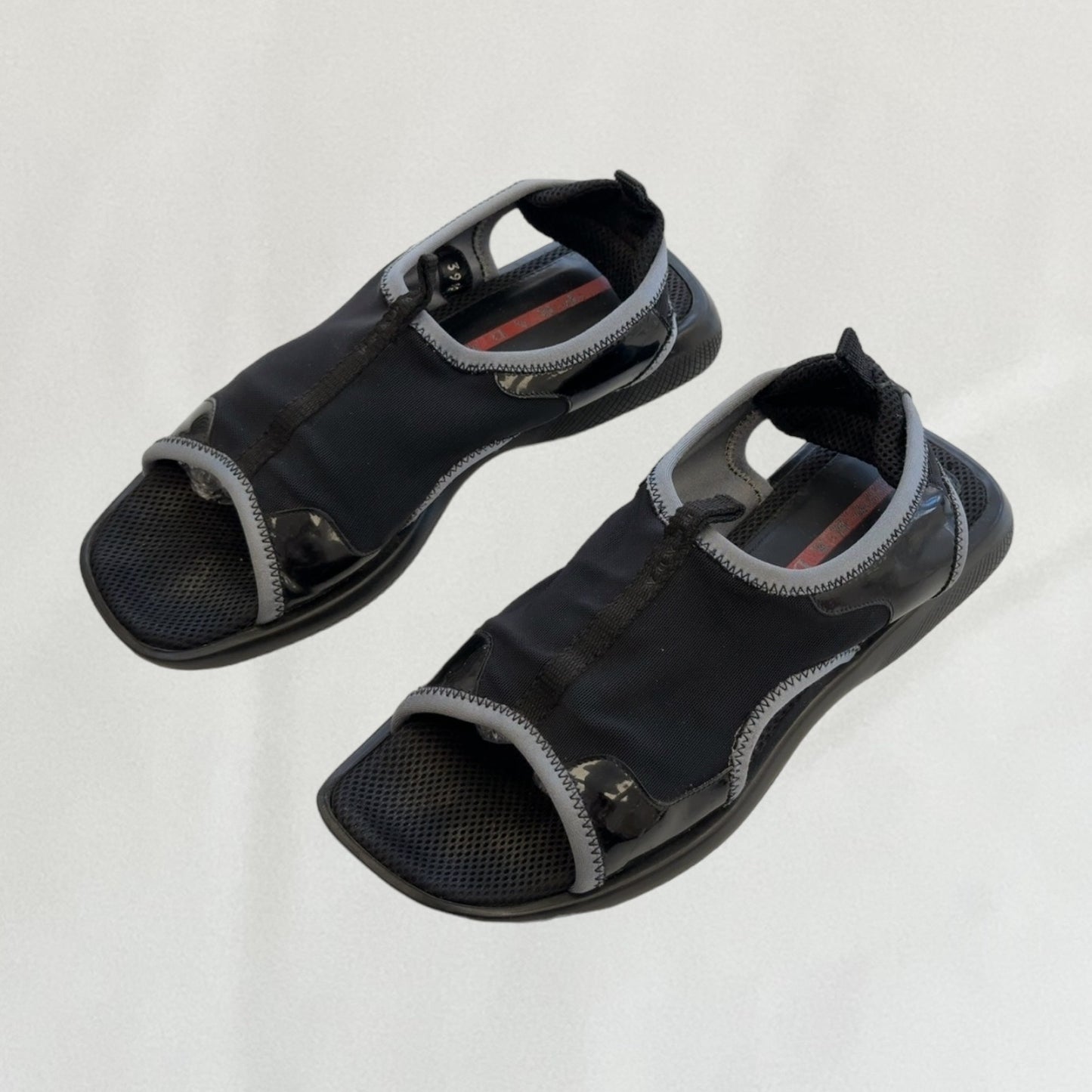 Prada slip on shoes