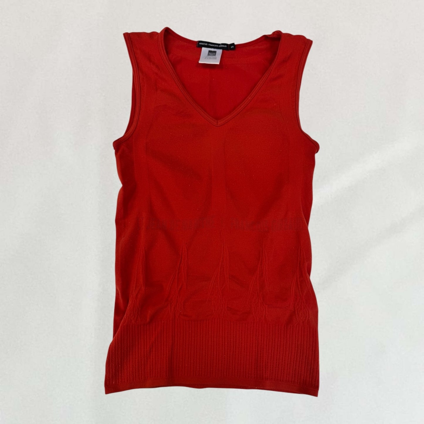 Marithé + François Girbaud vest top