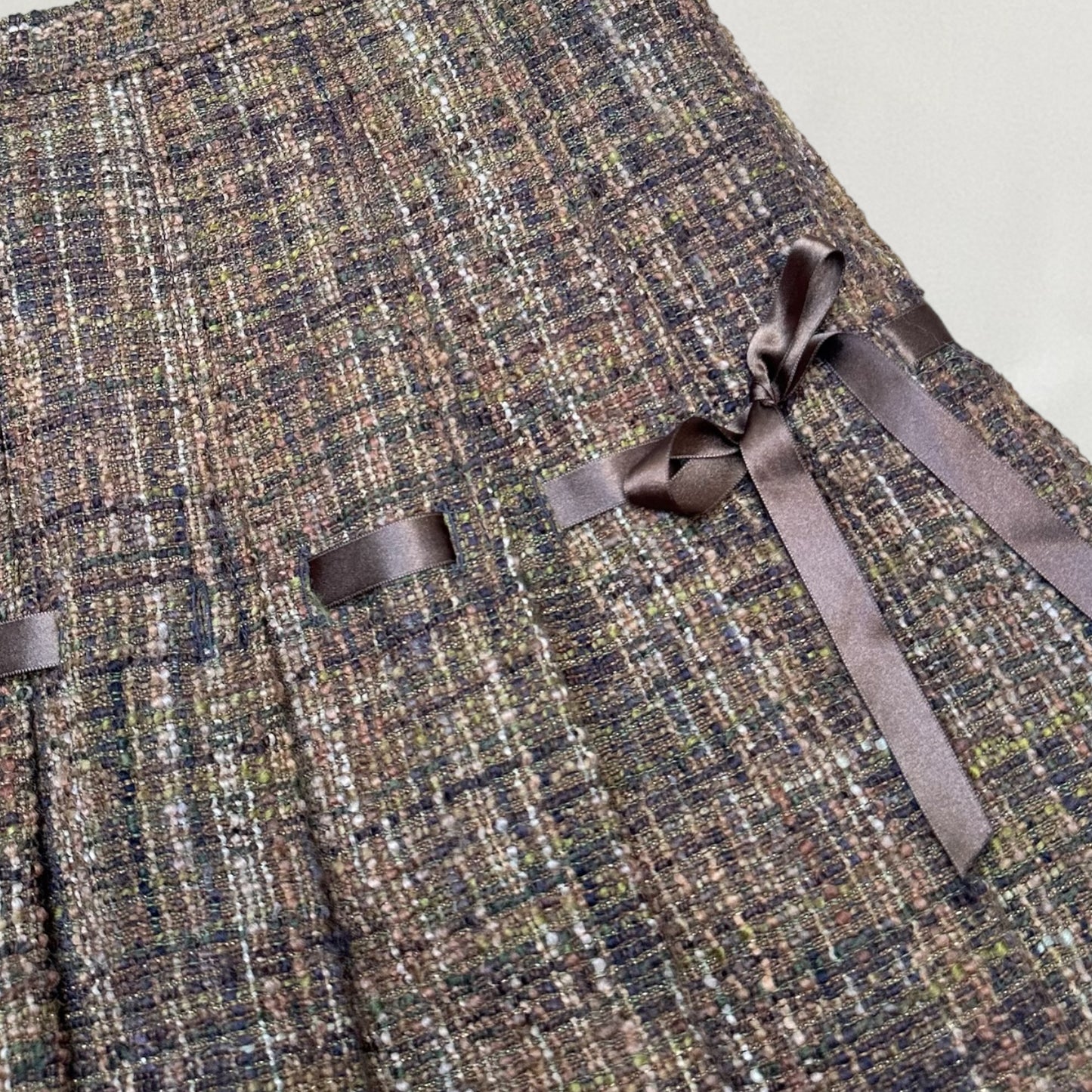 Moschino tweed skirt