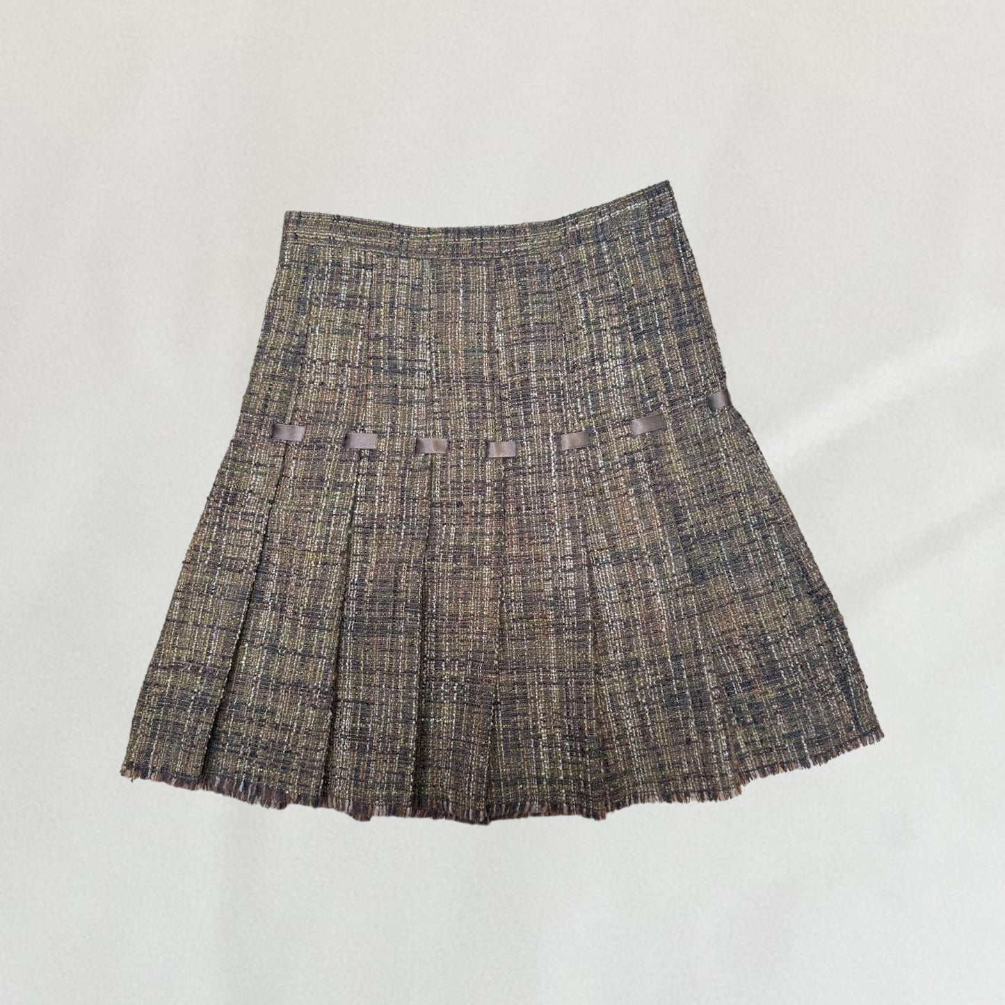 Moschino tweed skirt