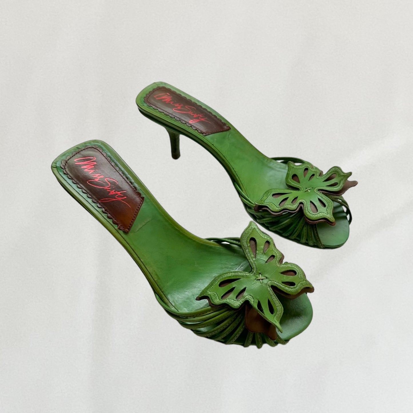 Miss Sixty butterfly kitten heels