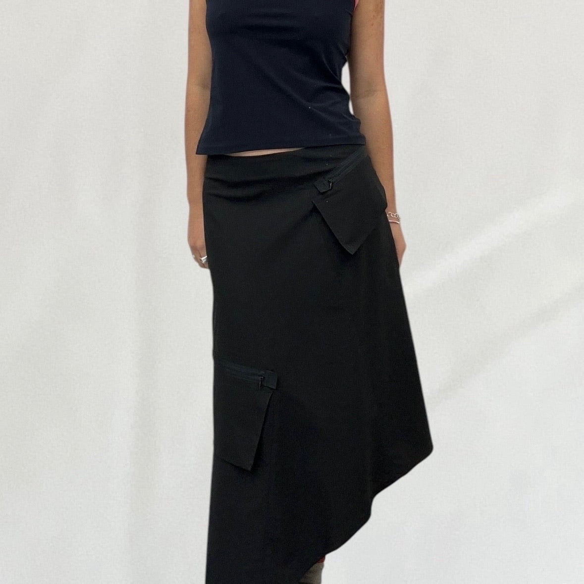 Cop Copine asymmetric skirt