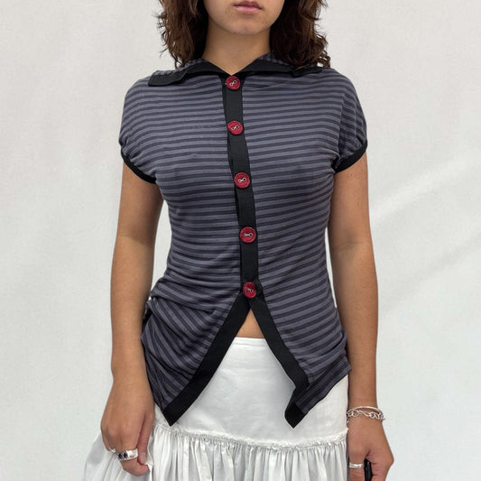 Cop Copine striped top