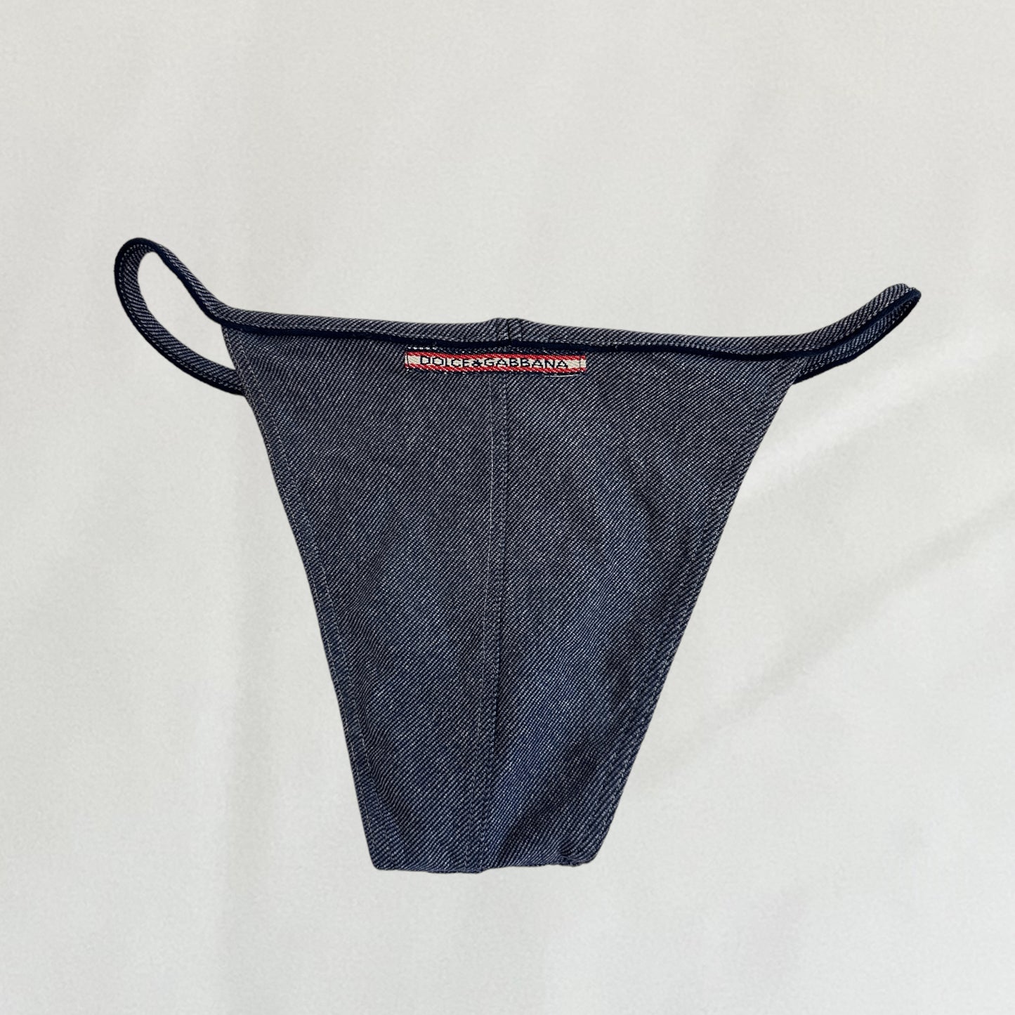 Dolce & Gabbana denim bikini