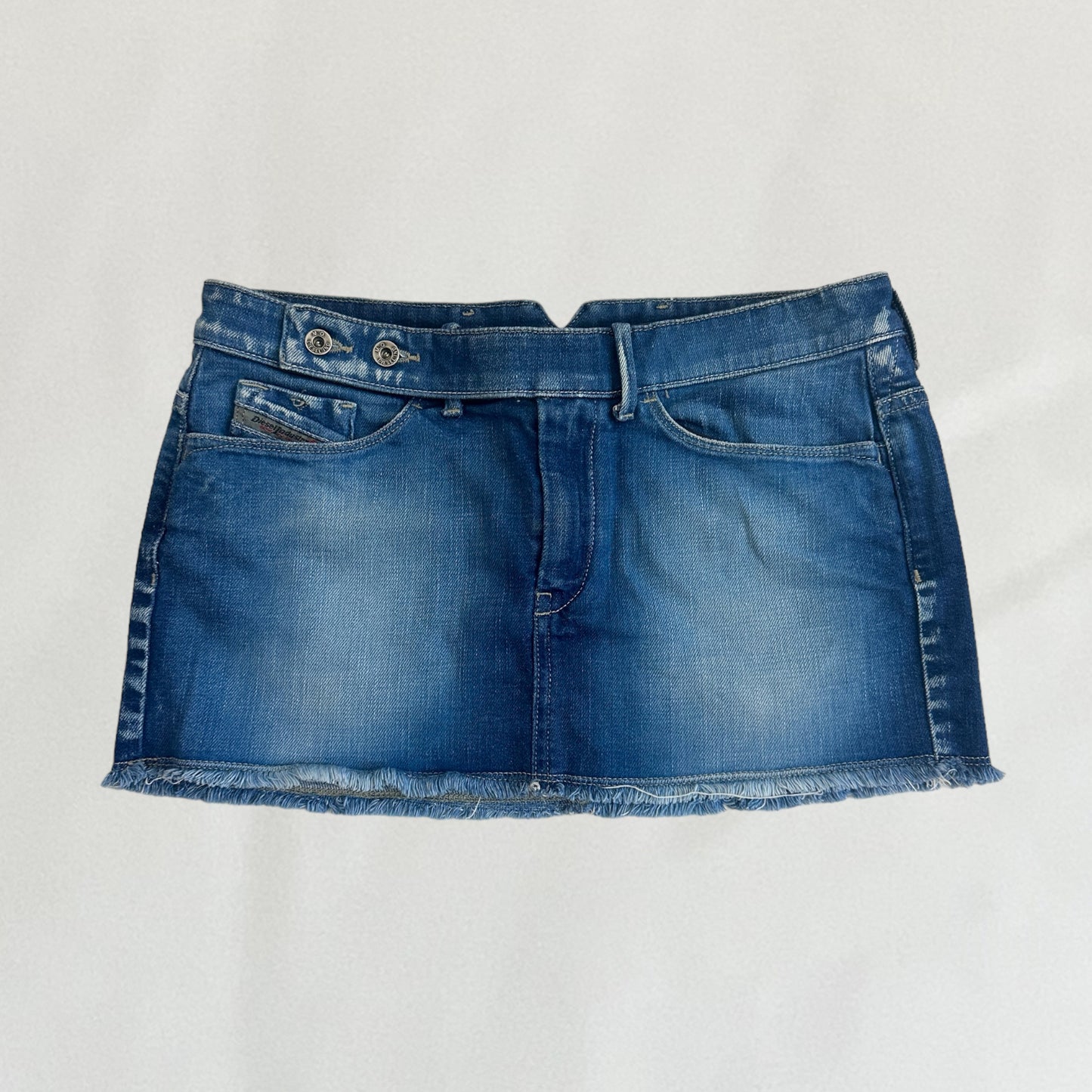 Diesel denim mini skirt