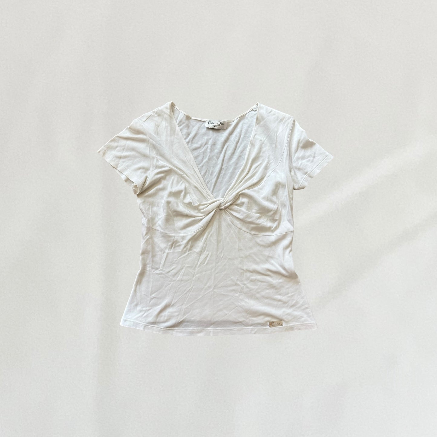 Dior knot T shirt